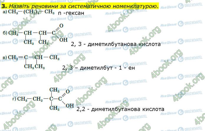 ГДЗ Хімія 10 клас сторінка Стр.99 (3)